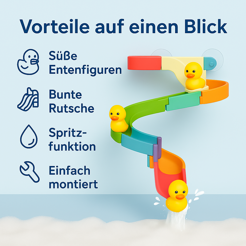 Bade-Entenrutsche